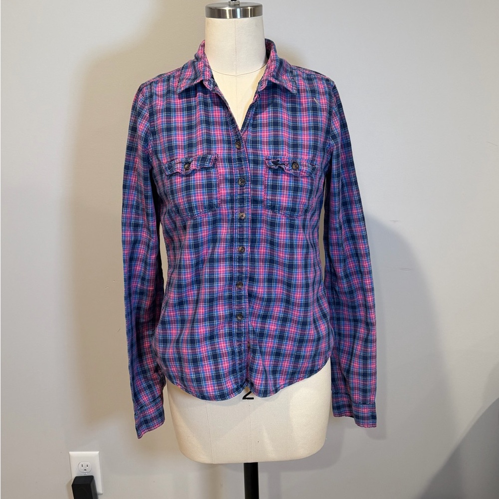 Abercrombie & Fitch Multicolor Plaid Shirt